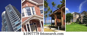 Real estate collage Real estate collage