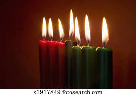 kwanzaa, velas