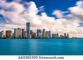 Miami Florida Skyline