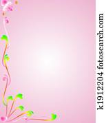 Neon Flower memo board