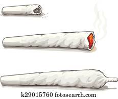 מפרק, או, spliff., סמם, consumption,, מריחואנה, ו, לעשן, תרופות