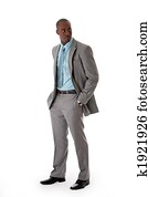 Handsome African business man