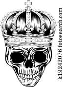 Free Free 148 Girly Skull With Crown Svg SVG PNG EPS DXF File