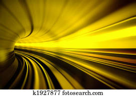train moving fast in tunnel train moving fast in tunnel