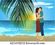 Couple on the beach