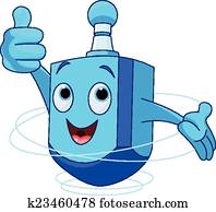 Dreidel Character Dreidel Character