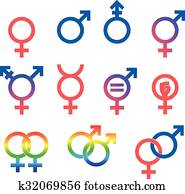 Gender Symbol Set