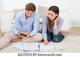 par, calculando, orçamento, casa