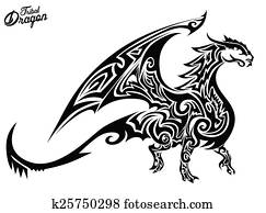 Tribal Dragon Tribal Dragon