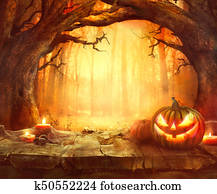 Wood background for Halloween Wood background for Halloween
