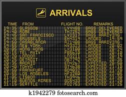 Arrivals Board Arrivals Board