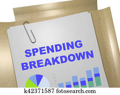 ausgabe, zusammenbruch, -, geschäftskonzept