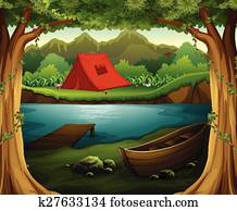 Camping ground Camping ground