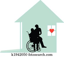 con, onore, e, dignità, -, cura casa