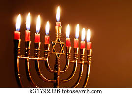 davidstern, hanukkah, menorah davidstern, hanukkah, menorah