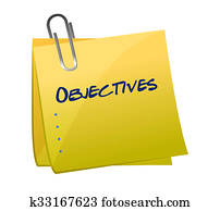 objectives memo post illustration objectives memo post illustration
