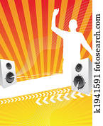 party background with dj party background with dj