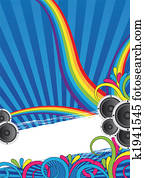 retro party flyer retro party flyer