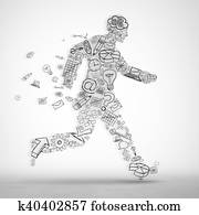 العمل عن التحرك