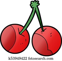 Cherries Clip Art | cherries | Fotosearch