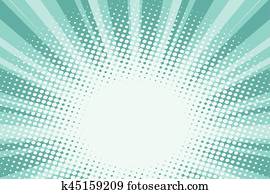 Green nature sunrise pop art background Green nature sunrise pop art background