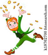  Running Leprechaun