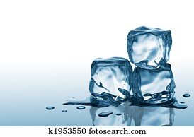 שלושה, קוביות של קרח