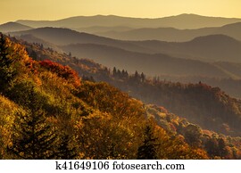 caia, grandes montanhas esfumaçadas parque nacional