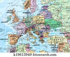 euro kort Euro Map Stock Photo K19613949 Fotosearch euro kort