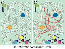 Pilates class maze Pilates class maze