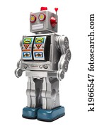 Toy tin robot Toy tin robot