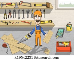 イラスト の 幸せ 大工 クリップアート 切り張り イラスト 絵画 集 K Fotosearch イラスト の 幸せ 大工 クリップアート 切り張り イラスト 絵画 集 K Fotosearch