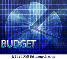 Financial budgeting illustration
