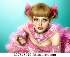 Girl in Lolita Style Dress 3d CG Girl in Lolita Style Dress 3d CG