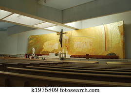 novo, e, modernos, catedral, de, fatima