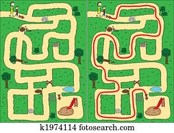Park maze Park maze