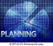 Planning budgeting illustration