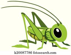 ציור היתולי, חגב