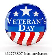 dia veterano, botão