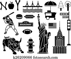 New York icons New York icons