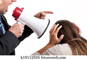 saliência, ameaçar, empregado