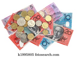 australisch, geld