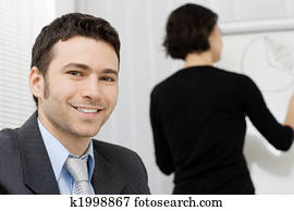 Portrait of businessman