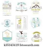 Vector. Wedding Vintage Card. Invitation Collection. Save the Date. RSVP. Wedding Invitation. Bridal Shower. Vector. Wedding Vintage Card. Invitation Collection. Save the Date. RSVP. Wedding Invitation. Bridal Shower.