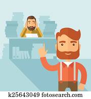 堅韌, 辦公室, job.