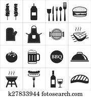 barbecue icon barbecue icon