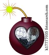 atomic bomb heart for drawing atomic bomb heart for drawing