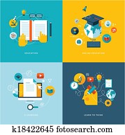 flache, begriff abbilder, für, bildung flache, begriff abbilder, für, bildung