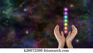 Sending chakra healing