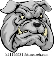 Bulldog mascot character Bulldog mascot character